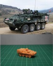 1/144 USA Stryker M1133 Medical Evacuation Vehicle (Super Fine) Resin Kit_画像3