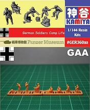 1/144 WWII German Soldiers Camp Life (fine detail) Resin Kit_画像3