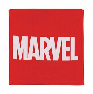 丸眞 ハンドタオル Marvel マーベル ロゴ 約34×35cm ブロックロゴ 0460041200