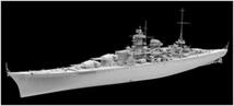 フライホークモデル 1/700 ドイツ海軍 戦艦 シャルンホルスト 1940 豪華版 プラモデル FLYFH1147S_画像2