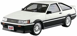 青島文化教材社 頭文字D No.13 秋山渉 AE86レビン 1/24スケール プラモデル