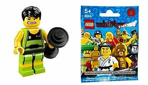 レゴ (LEGO) ミニフィギュア シリーズ2 重量挙げ選手 Weight lifter (Minifigure Series2) 8684-10