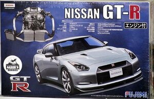 フジミ模型 1/24 インチアップシリーズ No.131 NISSAN GT-R R35 エンジン付き プラモデル ID131