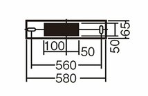 パナソニック(Panasonic) LED ブラケット 天井壁直付型 直管20形 昼白色 LGB85037LE1_画像4
