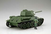 フジミ模型 1/76 スペシャルワールドアーマーシリーズ No.34 ソビエト中戦車 T-34/85 (2両セット) プラモデル SWA34_画像6