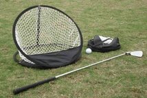 R-STYLE アプローチ練習 ゴルフネット おりたたんで持ち運び可 練習用ボール付きセット_画像3