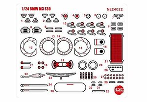 プラッツ/NuNu 1/24 レーシングシリーズ BMW M3 E30 Gr.A 1990 インターTEC クラスウィナー in 富士スピードウェイ用