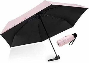 日傘 レディース コンパクト 折りたたみ傘 超軽量UVカット100% 晴雨兼用 完全遮光 持ち運びに便利 紫外線遮断 高強度グラスファイバー