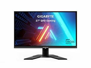 GIGABYTE G27Q 27インチ 144Hz 1440P ゲーミングモニター 2560 x 1440 IPSディスプレイ 1ms (MPRT) 応答時間 92% DCI-P3 VESAディスプレイ