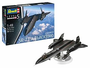 ドイツレベル 1/48 アメリカ空軍 ロッキード SR-71 ブラックバード プラモデル 04967