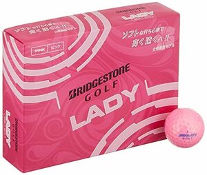 BRIDGESTONE(ブリヂストン) ゴルフボール LADY ピンク LBPXJ