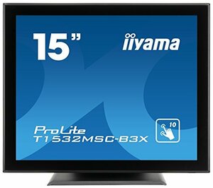 iiyama 15型液晶ディスプレイ ProLite T1532MSC-B3X (投影型静電容量方式タッチパネル) マ T1532MSC-B3X