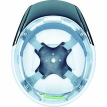 DICプラスチック ヘルメット 電気用対応・透明ひさし・スチロールライナー付 SYA-C-SFE-SYAV-A-WH-S_画像5
