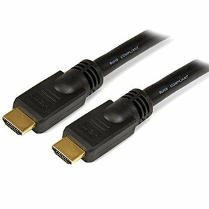 StarTech.com 15m ハイスピードHDMIケーブル 4k対応HDMI(オス)-HDMI(オス)ケーブル ウルトラ/Ultra HD 4k x 2k解像度対応 ブラック