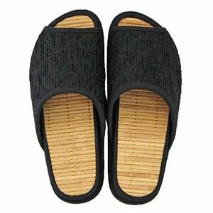 [ハキハキ工房 - Slippers by CREO] スリッパ 竹 Dセノーテモール Mサイズ 竹踏み 約24cmまで 日本製 土踏まず刺激