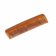HealthAndYoga(TM) Handcrafted Neem Wood Comb - Anti Dandruff, Non-Static and Eco-friendly- Great for Scalp and Hair health -7_画像1