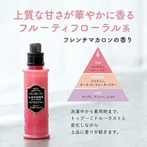 ラボン 柔軟剤 フレンチマカロン [フルーティフローラル] 詰め替え 480ml_画像6