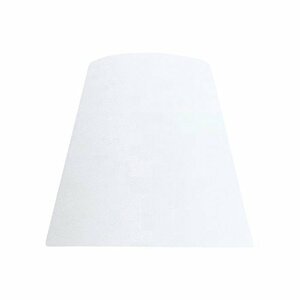 ランプ・シェード(lamp-shade) ホルダー式 交換用ランプシェード 直径25cm 綿布 ホワイト H-25152