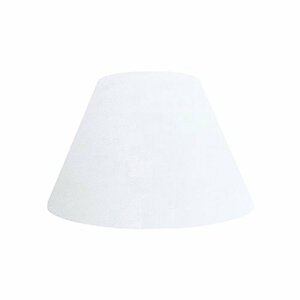 ランプ・シェード(lamp-shade) キャッチ式 交換用ランプシェード 綿布 ホワイト 直径30cm K-30150