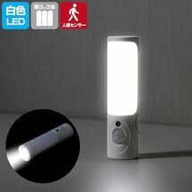 エルパ (ELPA) LEDセンサー付ライト LEDライト 懐中電灯 乾電池式 PM-L256_画像3