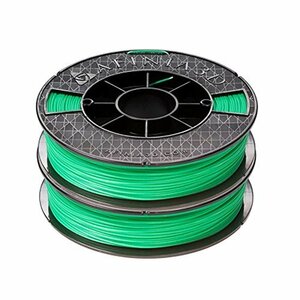 AFINIA(アフィニア) 3Dプリンター用フィラメント 1.75mm 純正プレミアムABS 2個パック 緑色 Green 500g x