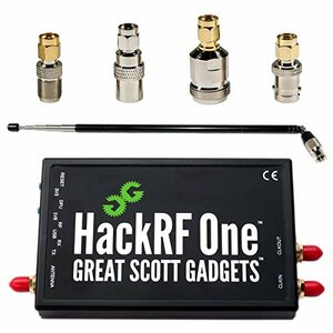 Great Scott Gadgets HackRF Oneソフトウェア定義無線（SDR）とANT500アンテナバンドル