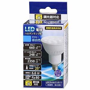 オーム電機 LED電球 ハロゲンランプ E11 7W L LDR7N-M-E11/D 11 06-3286