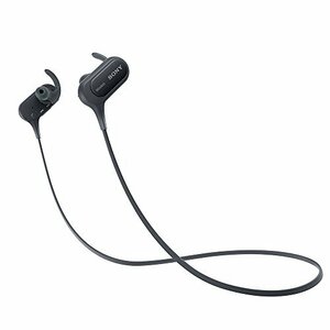 ソニー ワイヤレスイヤホン MDR-XB50BS : 防滴/スポーツ向け Bluetooth対応 マイク付き ブラック MDR-XB50BS