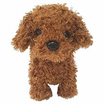 【BESTEVER】電子ペット 電動玩具 電池で動く ぬいぐるみ 小さめ 歩く 鳴く 犬【Walking Sweet Puppy】トイプードル_画像2