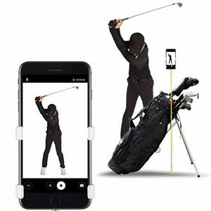 SelfieGOLF レコードゴルフスイング 携帯電話ホルダー ゴルフアナライザーアクセサリー PGAベスト製品受賞
