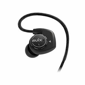 【 国内正規品 】 MUIX Hi-Fi デュアルサウンド インイヤー イヤホン IX1000HE ブラック IX1000HE-BK