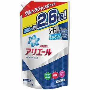 アリエール 液体 抗菌 洗濯洗剤 詰め替え 約2.6倍分(1.9kg)