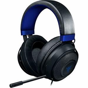 Razer Kraken ゲーミング ヘッドセット Console PC PS4 Switch 対応 有線 Black&Blue 【日本正規代理店保証品】