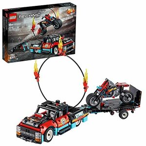 レゴ(LEGO) テクニック トラックとバイクのスタントショー 42106