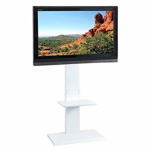  black sio television stand ornament manner angle rotation high type height adjustment possibility white wall tv stand wall .. shelves board attaching going up and down 42 -inch 55V