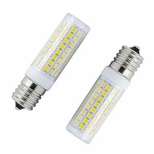 LTYY E17 口金,8W 800LM,80Wハロゲンランプ相当,口金直径17mm,E17 LED 電球,AC110V,昼白色6000K,全方向広配光,調光器対応,