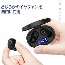 【女性bluetooth イヤホン かわいい デザ ワイヤレスBluetoothヘッドフォンインイヤーヘッドフォンスポーツBluetooth_画像4