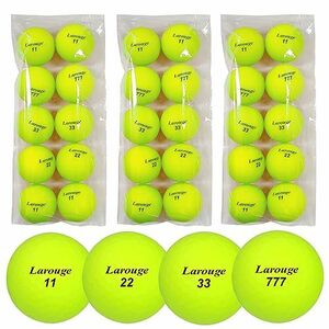 製造直販ゴルフ屋 Larouge M1 MATTE LONG DISTANCE オリジナル ゴルフボール カラーボール 30球セット（10球入×3パック） 4色展開