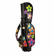 WINWIN STYLE ウィンウィンスタイル COLORFUL DAISY CART BAG カラフルデイジー カートバッグ GOLD Version キャディバッグ CB-800_画像3