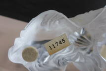 ラリック　Lalique クリスタルガラス　LALIQUE 　犬　ヨークシャテリア YORKSHIRE TERRIER DOG クリスタル 置物　フィギリン　3点セット　_画像5
