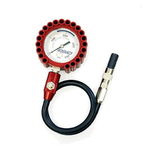 RAYS Rays gear racing air gauge 60 red (R-RAG60)