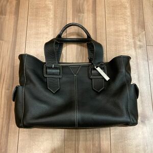 Samantha Thavasa NEW YORK サマンサタバサ ニューヨーク レザー ハンドバッグ トートバッグ ブラック 美品 バッグ