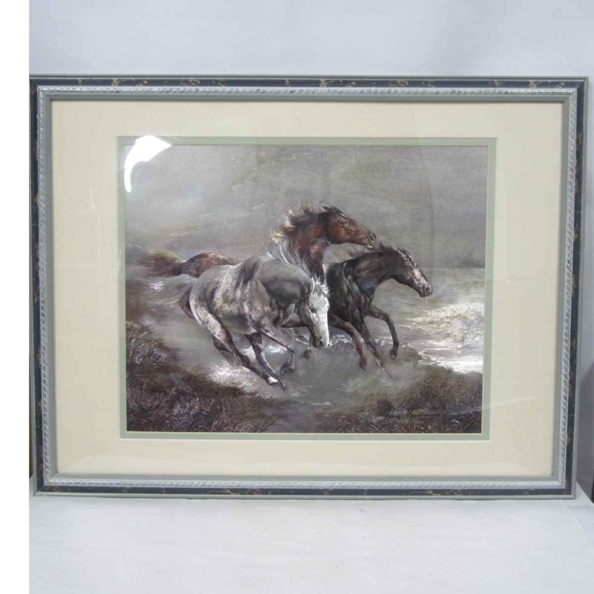 RUANNE MANNING Horse Painting by Ruan Manning Horse Animal Painting Print Art Interior Framed, Artwork, Painting, others