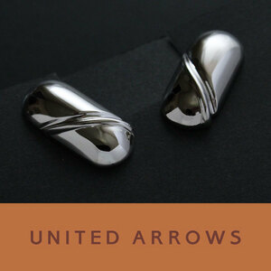 4607◆ユナイテッドアローズ◆カフス◆シルバー◆カフスボタン～カフリンクス◆上質セレクトショップ～UNITED ARROWS◆新品