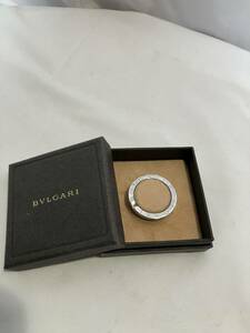 BVLGARI ブルガリ キーリング シルバー キーホルダー 480-1212-02-1-0094-2-0-0