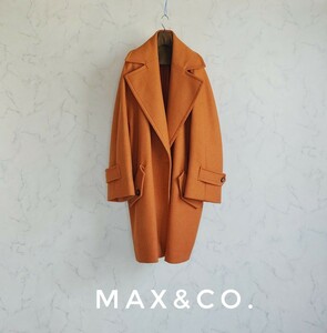 超高級 希少 MAXMARA 一級品憧れのめちゃ可愛オーバーサイズコート マックスマーラ ふわゆるデザイン max&co. マックスアンドコー