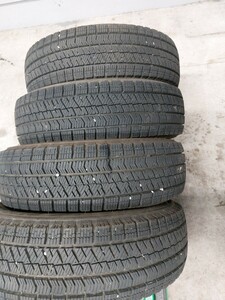 スタッドレス BS　ブリザック　VRX2　155/65R13 バリ溝