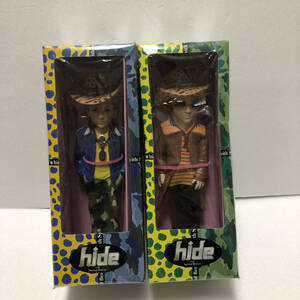 hide with spread beaver フィギュア　BANPRESTO バンプレスト　1998年　made　in　japan 　X JAPAN★２個セット　