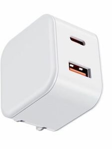 iphone 充電器 USB 充電器 PD25W 急速充電器 acアダプター Type-C タイプc 充電器 USB-C電源アダプタ コンセント急速充電アダプター