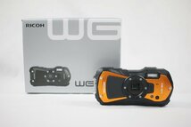 ◎ 未使用 RICOH リコー WG-80 オレンジ 本格防水デジタルカメラ 防水 耐衝撃 デジカメ カメラ_画像1